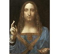 Fine Art Prints Affiche Murale Non Encadrée de Da Vinci Salvator Mundi World Saviour Jesus