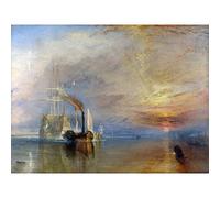 Fine Art Prints Impression d'Affiche Murale Xl de Turner the Fighting Temeraire Ship