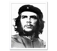 Fine Art Prints Korda Portrait Révolutionnaire Che Guevara Poster encadré Décoration murale 30,5 x 40,6 cm