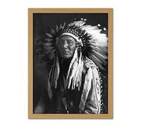 Fine Art Prints Reed Photo encadrée représentant le chef amérindien 45,7 x 61 cm