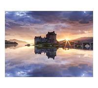 Fine Art Prints Syxaxis Poster mural XL Château d'Eilean Donan Kyle Lochalsh Écosse