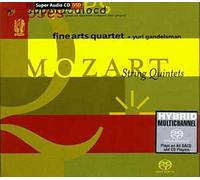Fine Arts Quartet, avec Yuri Gandel - Mozart - Les Quintettes à cordes (SACD)