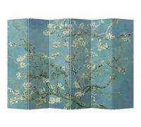 Fine Asianliving Paravent double face en tissu 240 x 180 cm