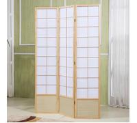 Fine Asianliving Paravent Japonais Shoji L135x180cm Naturel - Miura Séparateur de pièce Oriental Asiatique Cloison de Séparation