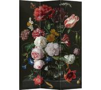 Fine Asianliving Paravent Séparation de pièce Mur espagnol Room Divider Séparateur de pièce Protection visuelle Japonais Oriental Chinois L120xH180cm Toile imprimée double face Asiatique