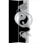 Fine Asianliving Paravent Séparation de pièce Mur espagnol Room Divider Séparateur de pièce Protection visuelle Japonais Oriental Chinois L120xH180cm Toile imprimée double face Asiatique