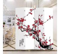 Fine Asianliving Paravent Séparation de pièce Mur espagnol Room Divider Séparateur de pièce Protection visuelle Japonais Oriental Chinois L160xH180cm Toile imprimée double face Asiatique