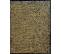 Fine Asianliving Peinture à l'huile 100% Sculpté à la main 3D Texture Cadre Noir 90x120cm Jaune
