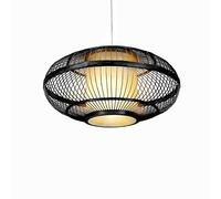 Fine Asianliving Suspensions Luminaire Plafonnier Bambou Lampe Suspendue Classe énergétique A++ E-27 Orientale Chinois Japonais Abat-Jour Fait