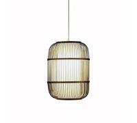 Fine Asianliving Suspensions Luminaire Plafonnier Bambou Lampe Suspendue Classe énergétique A++ E-27 Orientale Chinois Japonais Abat-Jour Fait