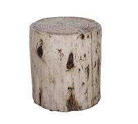Fine Asianliving Table Basse Béton Imitation Bois - Calix D35xH44cm