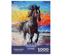 Fine Cheval Puzzle 1000 Pièces Educa Jouet en Bois Cadeau Unique DécoRation Intérieure Jeu Éduchatif Challenge Toy Adultes & Enfants des 14 Ans 38x26cm/1000pcs