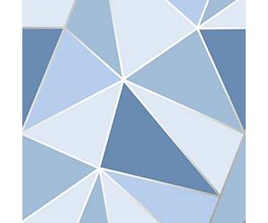Fine Décor FD41992 Papier peint UK Apex Geo, Bleu