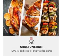 Four micro-ondes Klarstein Fine Dinesty - 23L - 12 programmes - Rouge