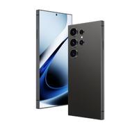 Fine Life Pro Téléphone Android déverrouillé avec Support 4G LTE - FDD TDD, écran de 6,75 Pouces, 3GB RAM+ 64GB ROM/TF 256GB, Double Photo 5MP + 16MP, Double Carte SIM, Lunette métallique (Black)