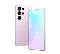 Fine Life Pro Téléphone Android déverrouillé avec Support 4G LTE - FDD TDD, écran de 6,75 Pouces, 4GB RAM + 64GB ROM/TF 256GB, Double Photo 5MP + 16MP, Double Carte SIM, Lunette métallique (Pink)