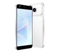 Fine Life Pro Téléphone déverrouillé, Écran de 5.0 Pouces, Smartphone 4G - LTE FDD TDD, Double caméra, 2GBRAM, 16GBROM, Extension 128GB, Double Carte SIM, Convient aux utilisateurs débutants (Sliver)