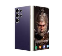 Fine Life Pro Téléphone déverrouillé, Smartphone 4G - LTE, Appareil Photo 5MP + 16MP, 3GB RAM, 64GB ROM, 256GB étendu, écran 6,75 Pouces, Lunette entièrement métallique, sans contrat (Purple)