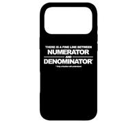 Fine Line Between Numerator and Denominator Coque pour iPhone 17 Pro Max