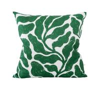 Fine Little Day Housse de coussin Leaves 48x48 cm Green