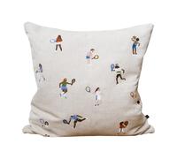 Fine Little Day Housse de coussin Tennis 48x48cm Nature