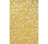 Fine Little Day Nappe Bouquet 147x250 cm Jaune-blanc