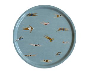 Fine Little Day Plateau Swimmers Ø38 cm Bleu