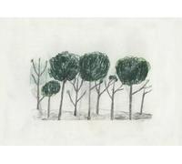 Fine Little Day Poster Trees 50x70 cm Noir- off white