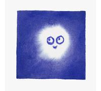 Fine Little Day Poster Tufs 50x50 cm Bleu-blanc