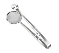 Fine Mesh Oil Strainer Stainless Frying Clip Barbecue Cooking Tool | Fine Mesh Frying Strainer Clip 28x10cm, For Kitchen Home Barbecue Restaurant Apartment Fries Fried Chicken Skewers