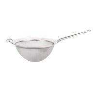 Fine Mesh Strainer | 304 Stainsless Steel Kitchen Sieve & Colander | Sifts Flour/Drains Pasta/Washes | - Food with Ergonomic Handle