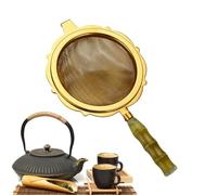 Fine Mesh Tea Infuser - Tea Filters With Handle, Food Sifter And Strainer, Multi-Purpose Diffuser | Baking Beverage Accessories For Loose Leaf, Flour, Sugar, And Powder Preparation