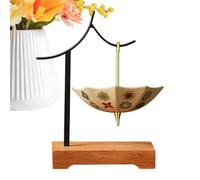 Fine Mesh Tea Strainer | For Boiling Brewing Sink Beach Office Home Travel Kitchen | Umbrella Tea Strainer | Umbrella Shaped Ceramic Drainer Sieve With Hook Base |