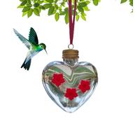 Fine pour oiseaux en plein air - Feader de remplissage de style Love Style pour petits oiseaux, ornement de cour suspendu | Mangeoires de fenêtre, décorations de faune de patio, par