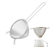 Fine Strainer - Acier Inoxydable 29x13x10cm | Dishwasher Safe Kitchen Colander Tool | Fine Mesh Tea Strainer For Cooking Baking Coffee Rice Noodles Fruits And Vegetables