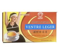 FINE TONIC Infusion Ventre Léger, Mibnseur Mange Moins, Ventre Plat 40g (20 sachets x 2g) - Livraison Gratuite France (10 boites, Ventre léger)