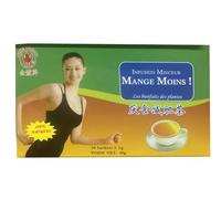 FINE TONIC Infusion Ventre Léger, Mibnseur Mange Moins, Ventre Plat 40g (20 sachets x 2g) - Livraison Gratuite France (1 boite, Mange moins)