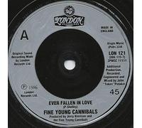 Fine Young Cannibals - Fine Young Cannibals Ever Fallen In Love 7" London LON121 EX/EX 1985 picture sleeve