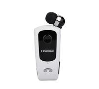 Fineblue-Écouteurs sans fil Bluetooth F920,oreillettes à clip filaire,mains libres,rétractable,téléphone de sauna - Type white no box