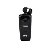 Fineblue-Écouteurs sans fil Bluetooth F920,oreillettes à clip filaire,mains libres,rétractable,téléphone de sauna - Type black no box