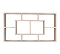 FineBuy Étagère Murale 85x47,5x16 cm Étagère Suspendue Moderne | Etagère Flottante Rectangulaire | Etagère Design Salon