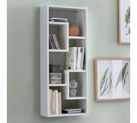 FineBuy Étagère murale Étagère suspendue 36 x 90 x 13,5 cm Bois Étagère murale Étagère décorative Moderne