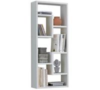 FineBuy étagère murale ROSE pegboard 36 x 90 x 13,5cm bois conseil mur décoratif [Blanc]