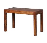 FineBuy Table à Manger Bois Massif Table de Cuisine Design Sheesham 120 x 60 cm | Table de Salle à Manger Style Maison de Campagne Table en Bois Meubles en Bois Naturel Salle à Manger Meubles