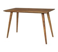 FineBuy Table à Manger Bois Massif Table de Cuisine Design Sheesham | Table de Salle à Manger Style Maison de Campagne Table en Bois Meubles en Bois Naturel Salle à Manger Meubles