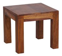 FineBuy Table Basse en Bois Massif Sheesham - Table de Salon 45 x 40 x 45 cm | Table d'appoint Style Maison de Campagne