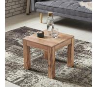 FineBuy Table Basse Bois Massif 45x40x45cm Table d'appoint Table de salon Design