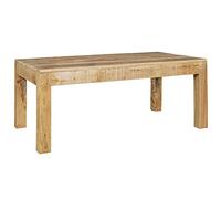 FineBuy Table Basse en Bois Massif Mangue - Table de Salon 110 x 47 x 60 cm | Table d'appoint Style Maison de Campagne