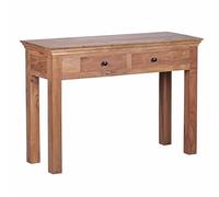 FineBuy Table Console entrées Bois Massif 110 x 76 x 40 cm Console | Table Console Meubles avec tiroirs - Capacité de Charge maximale: 50 kg - Table de Bureau Design Table de Couloir