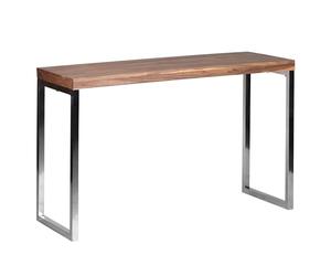 FineBuy Table Console entrées Bois Massif/métal 120 x 77 x 45 cm Console | Table Console Meubles - Capacité de Charge maximale: 50 kg - Table de Bureau Design Table de Couloir
